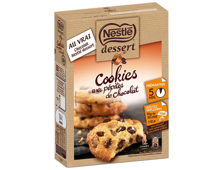 Préparation pour Cookies aux pépites de chocolat