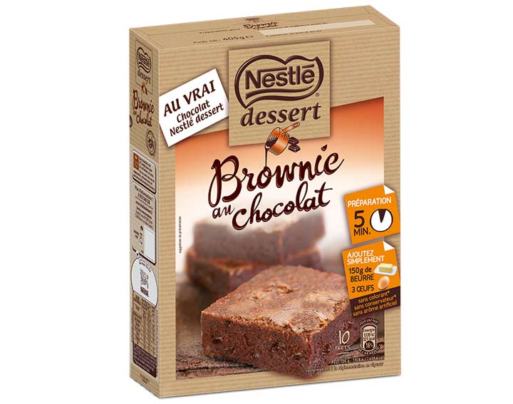 Préparation pour Brownie au chocolat