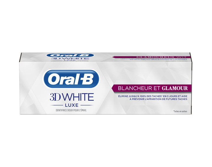 Oral-B 3D White Luxe Blancheur et Glamour