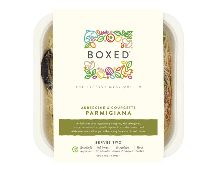 Aubergine & Courgette Parmigiana 750g