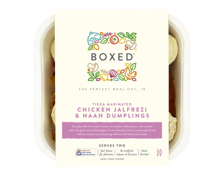 Chicken Jalfrezi & Naan Dumplings 750g