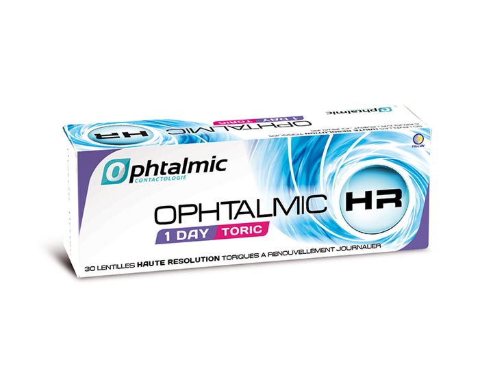 Grâce à ces lentilles journalières pour astigmates, gagnez sur toute la ligne !