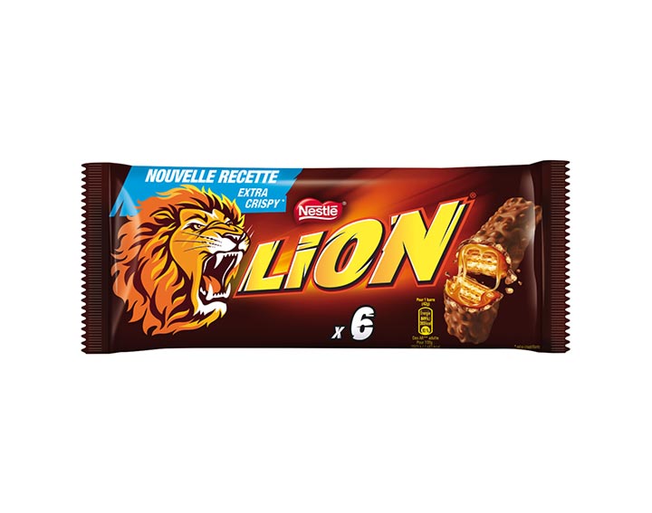 LION® 6 barres chocolatées