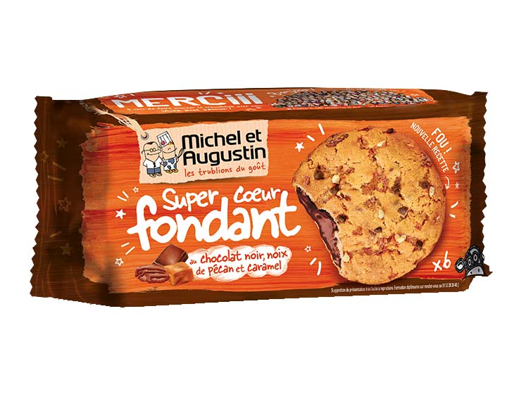 Cookies coeur fondant pécan caramel 180g 