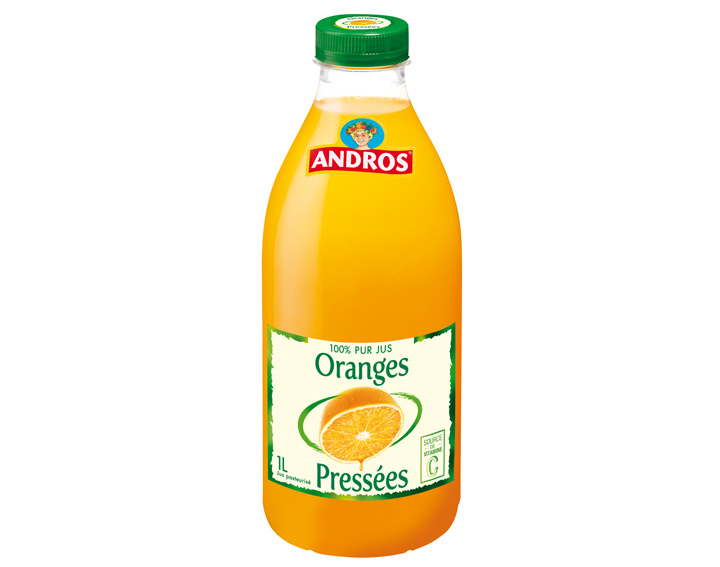 100% pur jus d'Oranges 1L