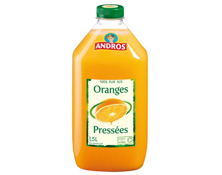 100% pur jus d'Oranges 1,5L