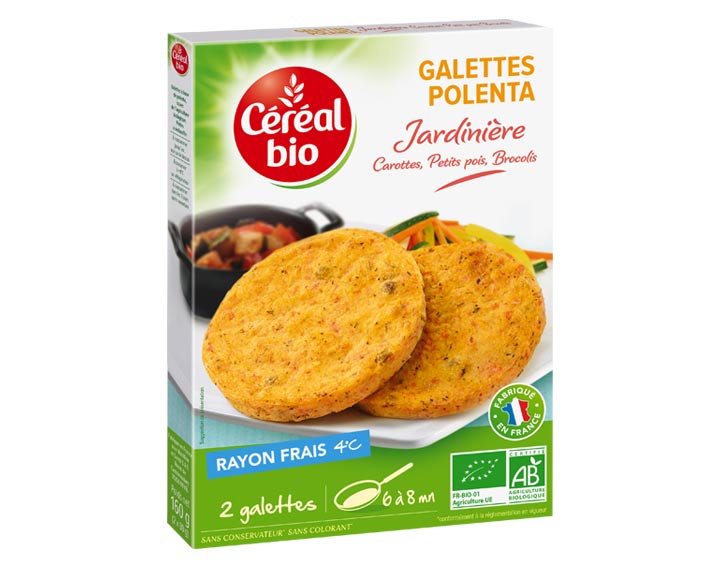 Galettes de Polenta Jardinière