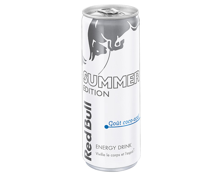 Red Bull Summer Edition – Goût coco-açaï