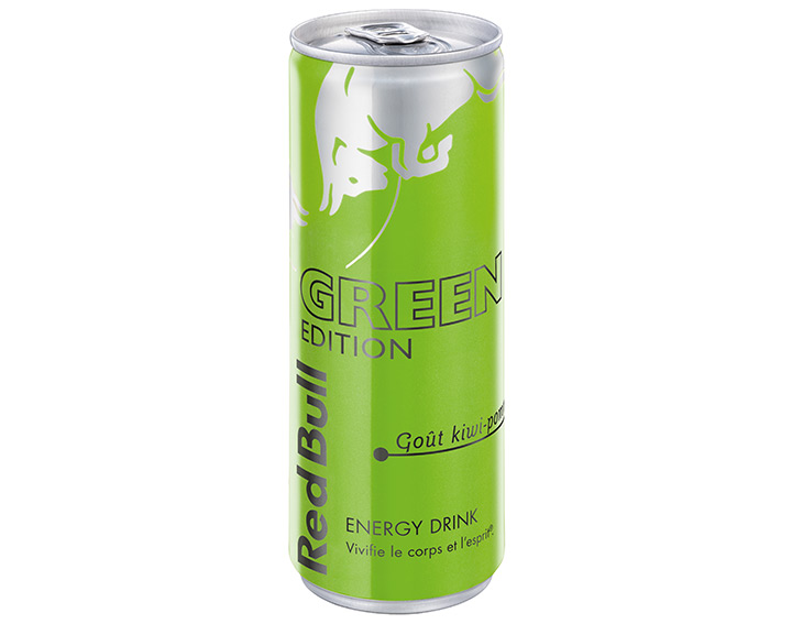 Red Bull Green Edition – Goût kiwi-pomme