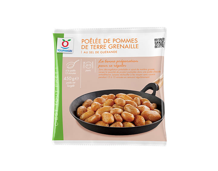 Poêlée surgelée de pommes de terre grenailles