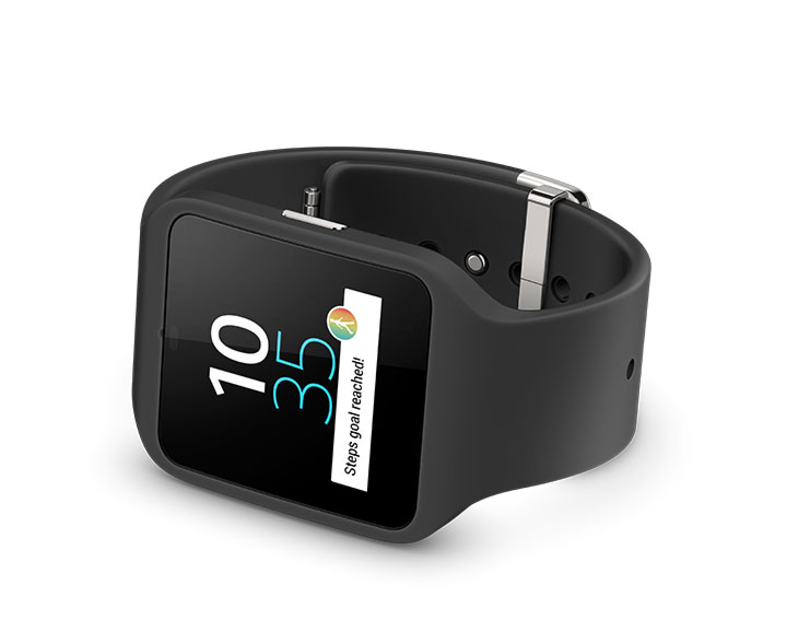 Montre Sony SmartWatch 3 SWR50 - coloris noir