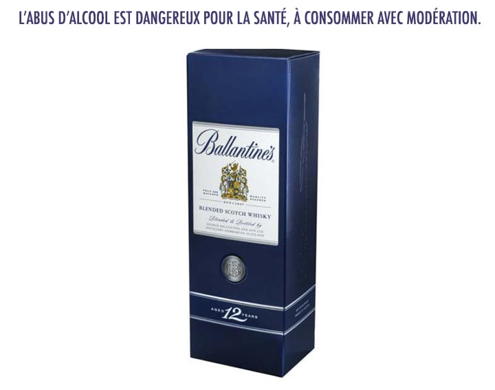 Découvrez le cocktail Ballantine’s 12 ans Collin’s