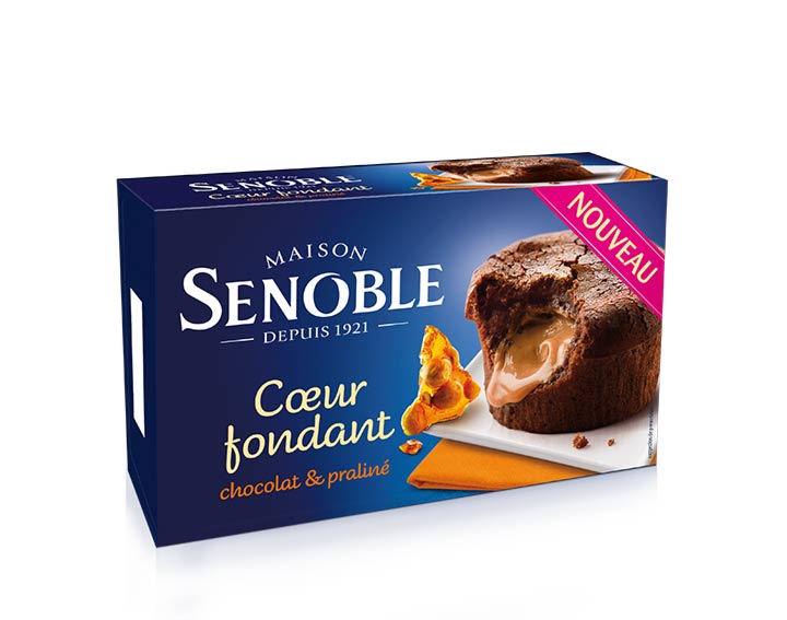 Coeur Fondant - Chocolat & Praliné
Lot de 2x75g