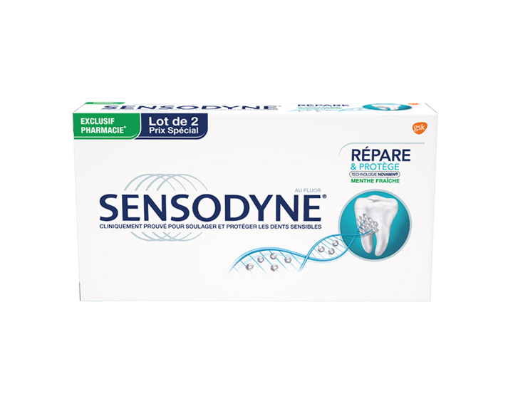 Répare & Protège Menthe Fraîche 2x75ml