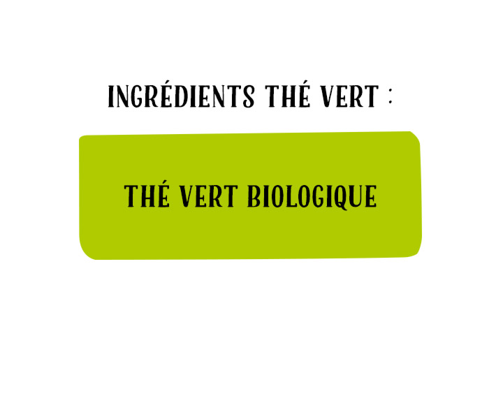Ingrédients Thé Vert