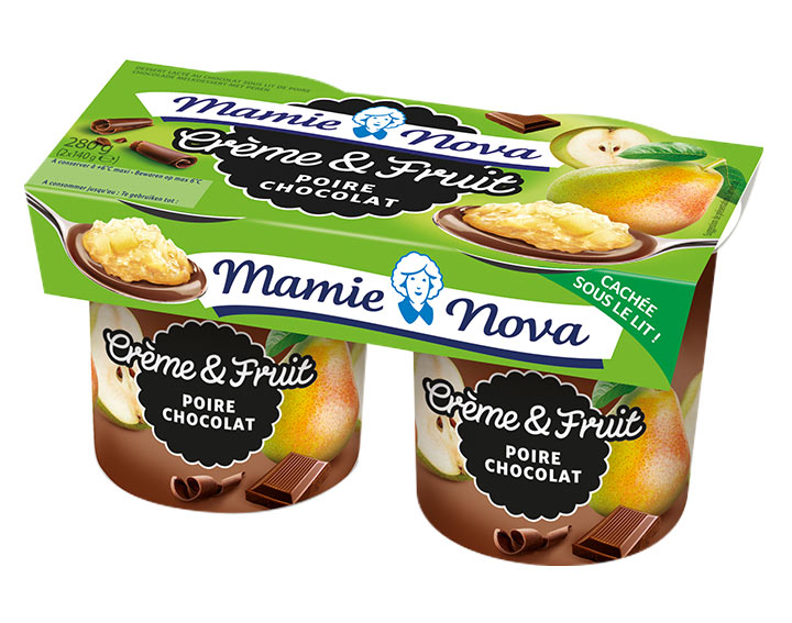 Crème & Fruit Poire Chocolat 