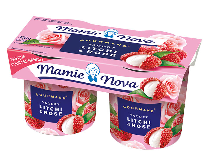 Yaourt Litchi & Rose 