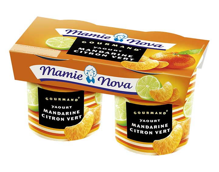Yaourt Mandarine Citron Vert 