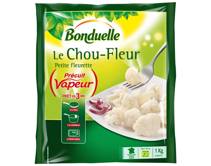 Chou-Fleur Précuit Vapeur 1kg