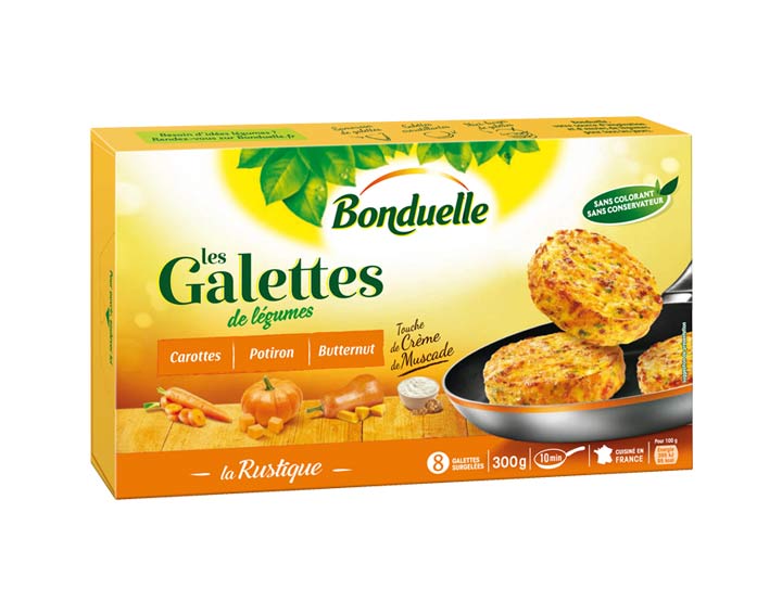 Galettes Potiron & touche de Crème 300g