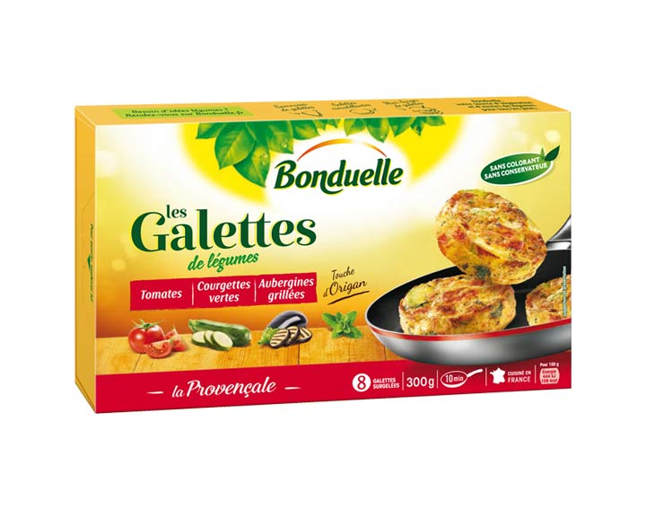 Galettes Légumes du Soleil 300g