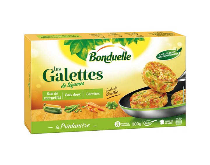 Galettes Duo de Courgettes 300g
