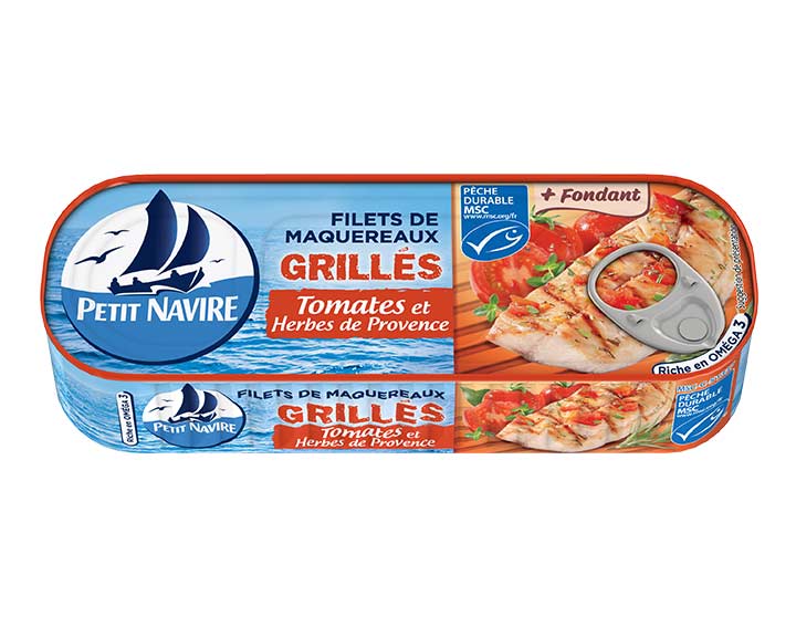 Filets de Maquereaux Grillés MSC Tomates et Herbes