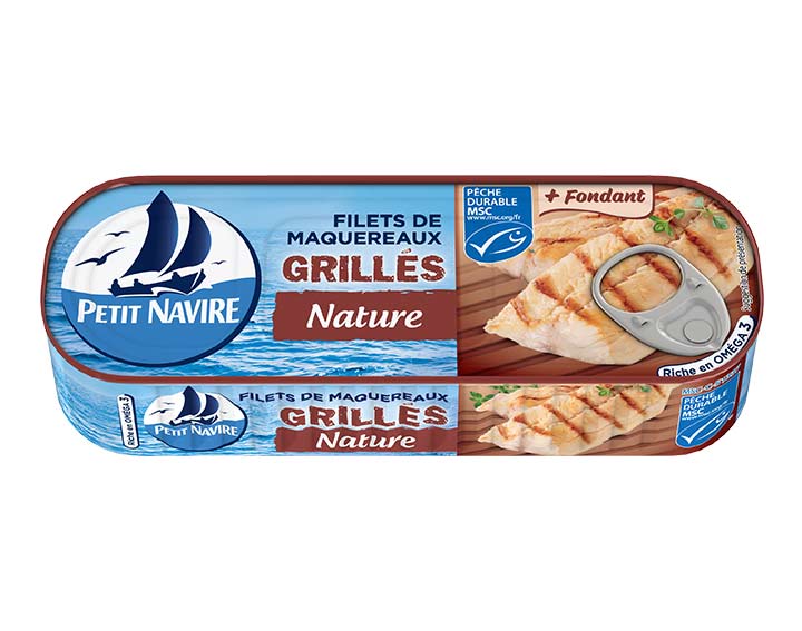 Filets de Maquereaux Grillés MSC 