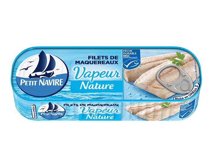 Filets de Maquereaux Vapeur MSC 