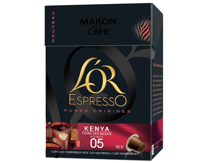Capsules L'OR EspressO Kenya