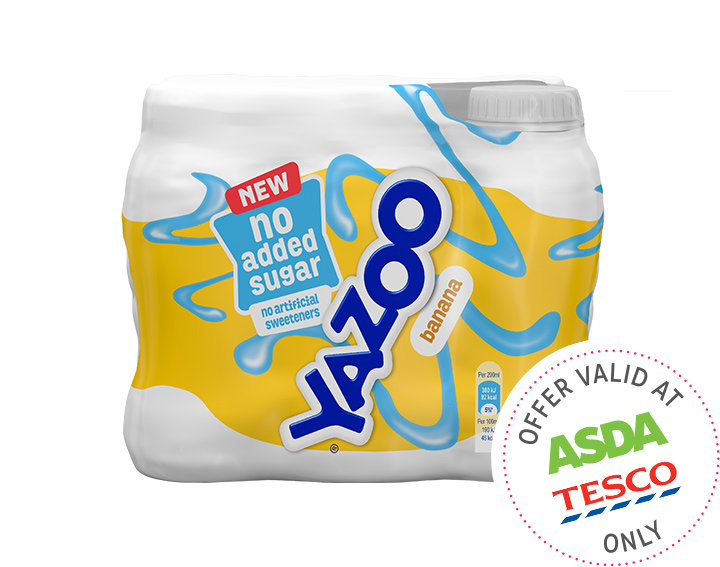No Added Sugar Banana 6x200ml