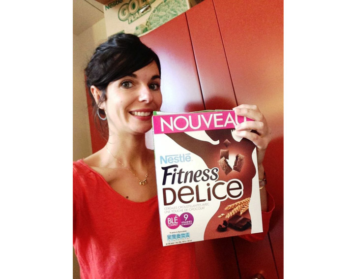100% remboursé si vous partagez une photo Selfie avec votre paquet FITNESS Délice sur Facebook 