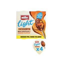 Milk Chocolate & Orange 4 x 90g