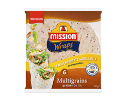 6 Wraps Multigrains - 370g