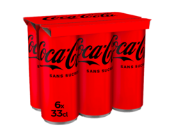 Coca-Cola Zero 6x33CL Sleek