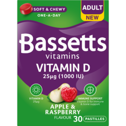 Vitamin D Apple & Raspberry