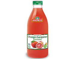 Pur jus d’Oranges sanguines pressées 