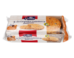 Grandes Galettes Bretonnes Pépites chocolat caramel 240g