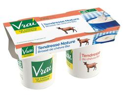 Yaourt Brassé Nature au lait de chèvre Bio