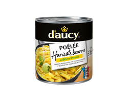 Poêlée de Haricots Beurre au beurre persillé - moyenne boîte (250g)