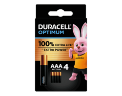 Duracell Optimum AAA x4