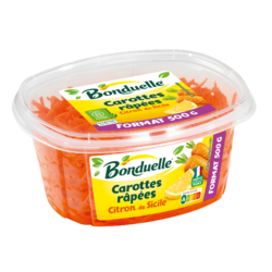 Carottes râpées au citron de Sicile 500g
