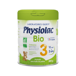 Physiolac Bio Croissance âge 10-36 mois