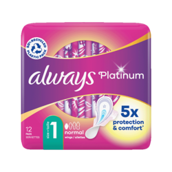 Serviettes Always Platinum