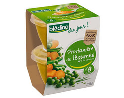 Printanière de légumes à la ciboulette
dès 8 mois