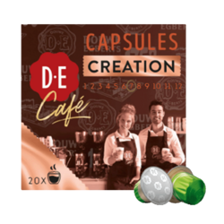 D.E Café Création capsules intensité 7