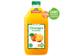 Pur jus d’Oranges pressées 1,5L