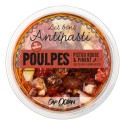 Poulpes Pistou rouge & Piment - 120g