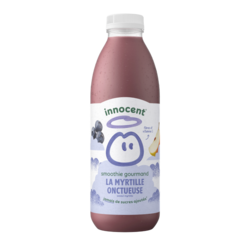 innocent smoothie gourmand - la myrtille onctueuse 750ml