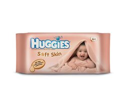 Huggies Lingettes
Soft Skin